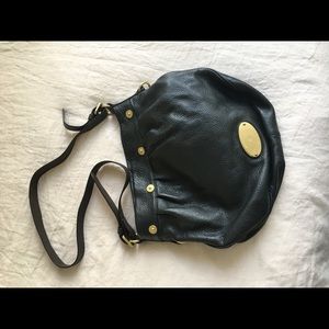 Mulberry black leather bag